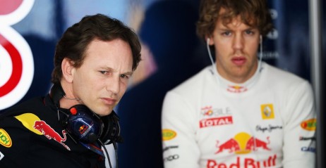 Christian Horner i Sebastian Vettel